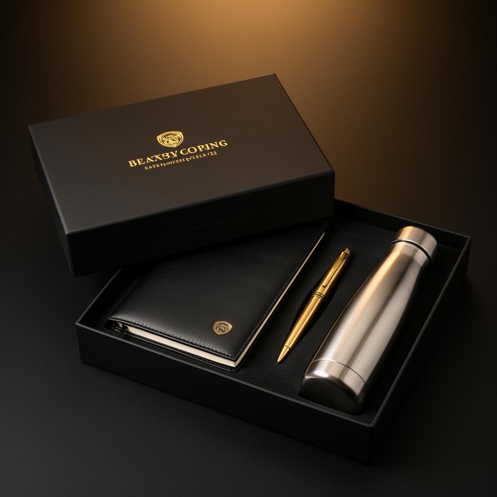 Curated premium corporate gift set